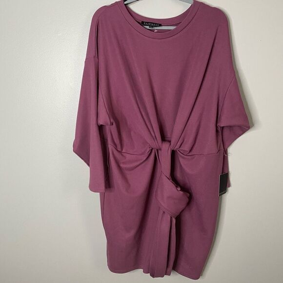 Eloquii Wrap Waist Hatchi Dress NWT - Picture 3 of 4